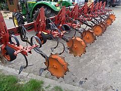 Kongskilde Kongskilde 8 reihige Kongskilde Hacke hydraulische Klappung mit Hohlscheiben & Gänsefußscharen