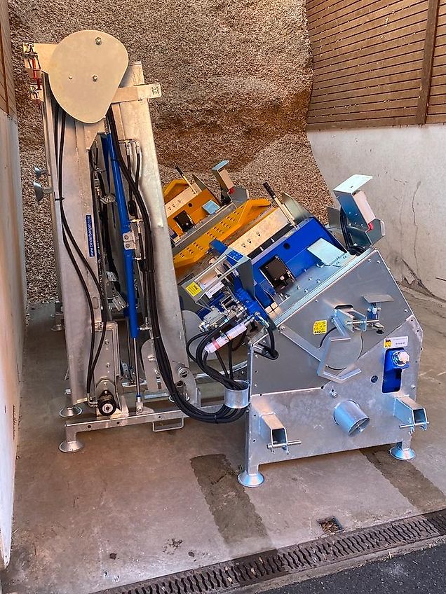 Binderberger Kreissäge Förderband Wippsäge Wippkreissäge