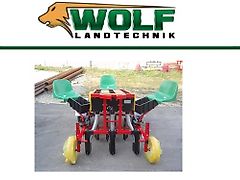 Wolf-Landtechnik GmbH Pflanzmaschine | Knoblauch | Zwiebeln | 4reihig ohne Walze
