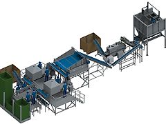 NEU Reken NEU Komplette Linie fur Zwiebel Sortieren und Schälen