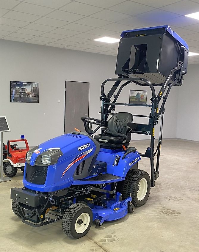 Iseki SXG 324 NEU Diesel-Rasentraktor-Hochentleerung