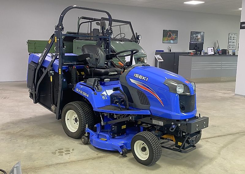 Iseki SXG 324 NEU Diesel-Rasentraktor-Hochentleerung