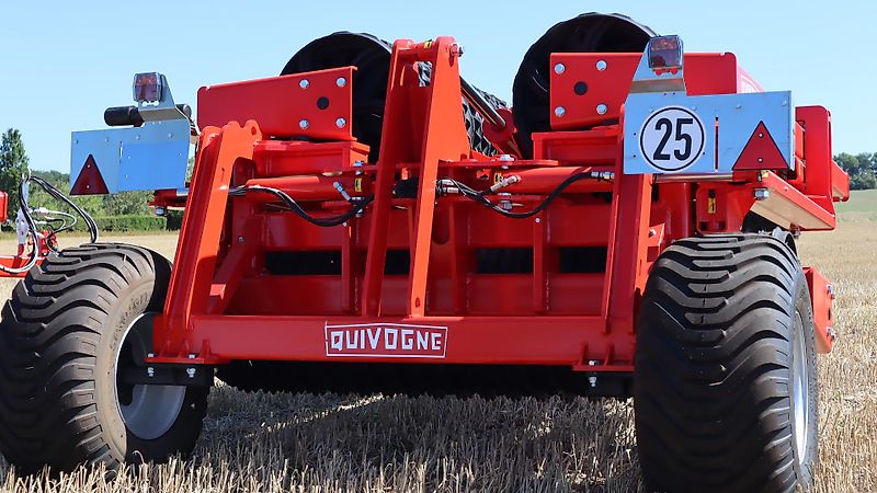 Quivogne Rollmax 8.30m - 620mm Ringe - Pendelausgleich -- Neu eingetroffen Sofort Lieferbar ab Lager--