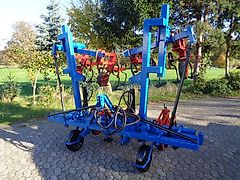 Hatzenbichler Hackgerät 6 reihig hydraulischer Klapprahmen 5 & 6 reihige Klappung Hackaggregate System Becker 75 cm Reihenabstand optional 8 reihig mit Scheibensech zur Spurführung