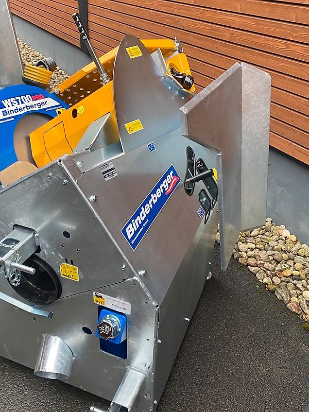 Binderberger Kreissäge Förderband Wippsäge Wippkreissäge Spalter