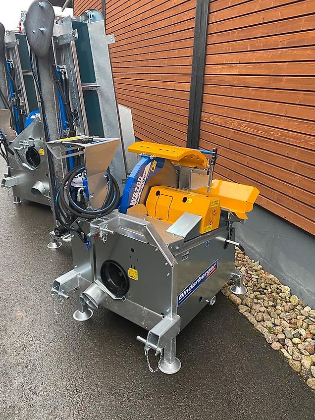 Binderberger Kreissäge Förderband Wippsäge Wippkreissäge Spalter