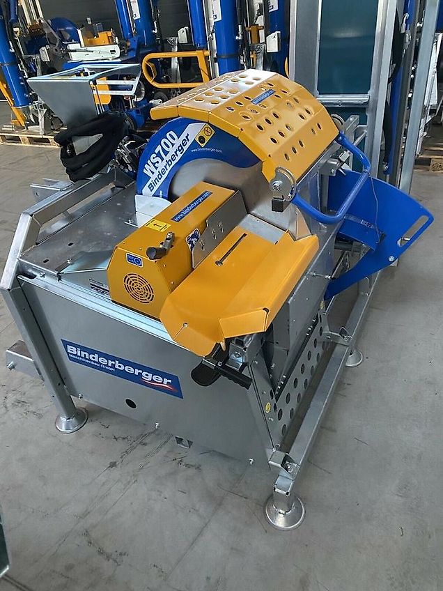 Binderberger Kreissäge Förderband Wippsäge Säge Forstsäge