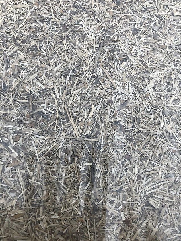 Leinstroh, Flachs, Einstreu für Boxen, Anhänger usw