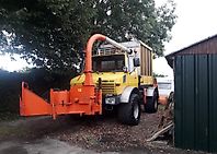 Mercedes-Benz U1250L/U incl versnipperaar/frontlader Mercedes-Benz U1250L/U incl versnipperaar/frontlader