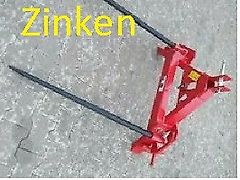 Heck- Ballenspieß mit 2 klappbaren Zinken 1,10m