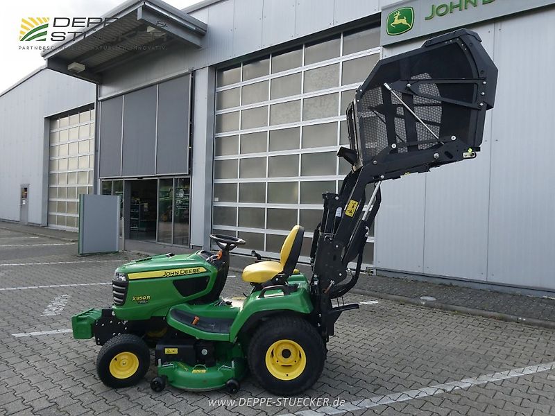 John Deere X950R Hochentleerung