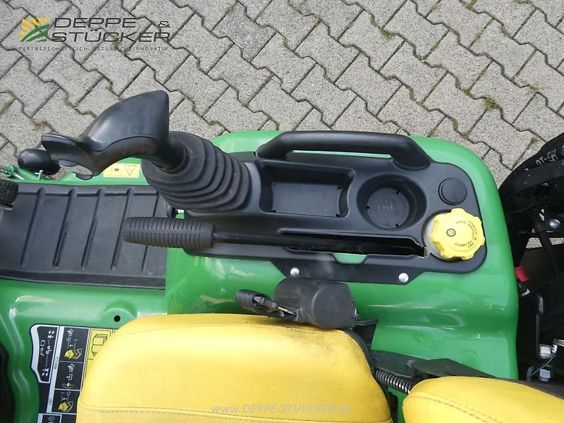 John Deere X950R Hochentleerung