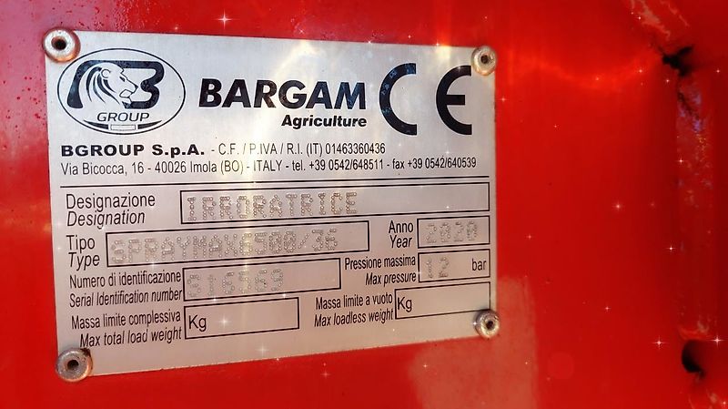 Bargam Spraymax 6500 - 24/36m