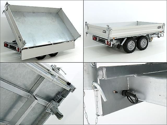 Unsinn Dreiseitenkipper UDK 175x366cm 3,5t|E-Pumpe|Notpumpe