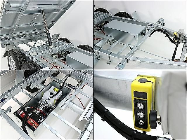 Unsinn Dreiseitenkipper UDK 175x366cm 3,5t|E-Pumpe|Notpumpe