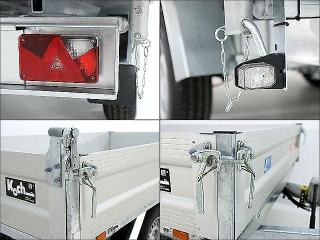 Unsinn Dreiseitenkipper UDK 175x366cm 3,5t|E-Pumpe|Notpumpe