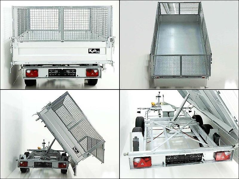 Unsinn Dreiseitenkipper UDK 175x306 3,0t|E-Pumpe|Gitter