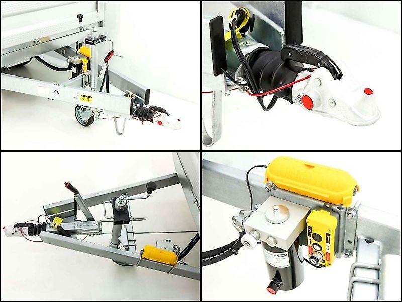 Unsinn Dreiseitenkipper UDK 175x306 3,0t|E-Pumpe|Gitter